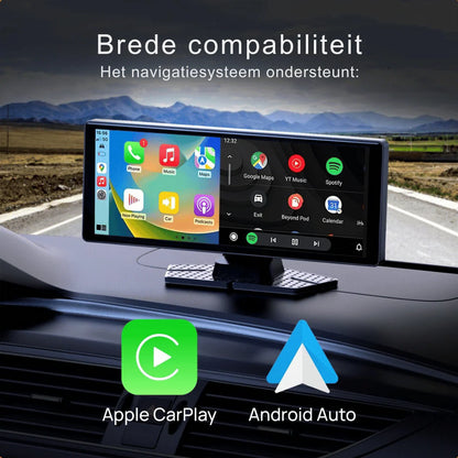 Navigatiesysteem 10 Inch – Draadloos Smartphone Integratie & Mobiele Telefoon Integratie