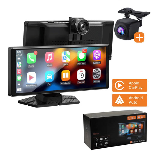 Navigatiesysteem 10 Inch – Draadloos Smartphone Integratie & Mobiele Telefoon Integratie